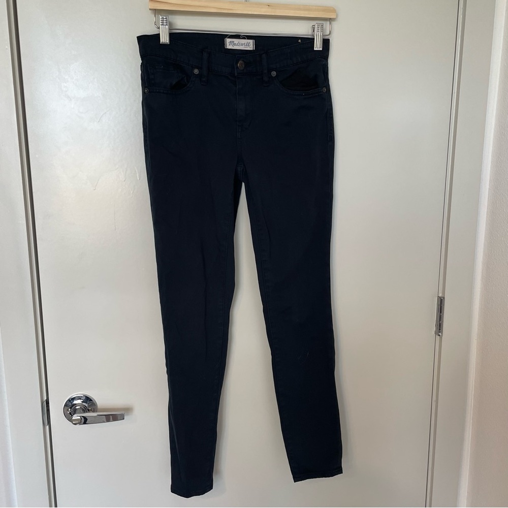 Madewell Skinny Skinny Jeans Pants Size 27 Women’s Dark Wash Casual Preppy Cute